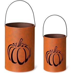 Support de T-light de Noël décoratif de forme carrée pour la décoration de la maison en métal de haute qualité 6.75x4.12x4.12 pouces - Product Image 5