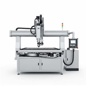 Cortadora de Chorro de Agua CNC 3D de Alta Presión y Múltiples Ejes para Corte en Frío de Metales, Plásticos, Compuestos y Piedras - Product Image 4
