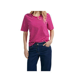 2025 verano 100% algodón camiseta mujer Color sólido suave mujer Camisetas Casual de gran tamaño liso manga corta Mujer camiseta para mujer - Product Image 5