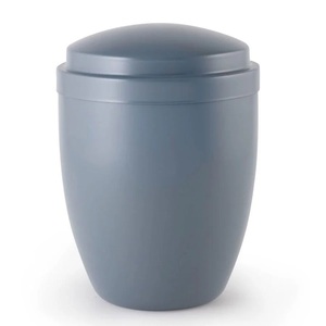Handmade Premium Dark Blue European Style Cremation Urn Durable Metal for Bulk Human Ashes Orders Wholesale - Product Image 5