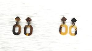 Buffalo Horn <b>Earrings</b> for Girls <b>Earring</b> Woman <b>Earring</b> Horn Jewelry Natural Horn for Women High Quality - Product Image 3