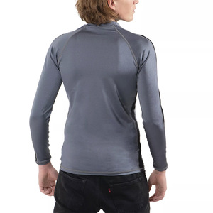 Rash Guard MMA à manches longues/courtes personnalisable pour hommes vêtements d'arts martiaux en gros pour l'entraînement BJJ - Product Image 2
