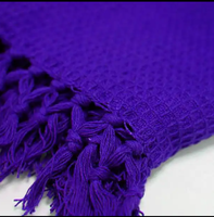 100% coton jette des tissages personnalisés gaufré Jacquard hareng os thermique sans accroc Leno tisse couleurs tailles poids en vrac