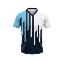 Camiseta de Fútbol Personalizada 100% Poliéster con Diseño Impreso por Transferencia de Calor, Camiseta de Fútbol Personalizada para Equipos e Individuos con Logotipo Personalizado