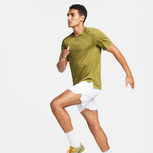 Vêtements pour hommes T-shirt col rond manches courtes décontracté tendance haut ample anti-rétrécissement déformation T-shirts pour hommes - Product Image 4