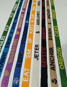 Sangles de sac brodées avec logo personnalisé pour sac à main tendance, sac fourre-tout et sacs à main, pièces et accessoires de sac, sangle en perles de rocaille - Product Image 5