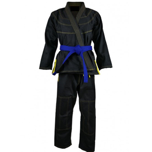 Venta al por mayor transpirable adultos ropa deportiva brasileño Jiujitsu uniforme artes marciales desgaste cordón cintura 2 piezas Jiujitsu traje - Product Image 1