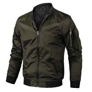 Chaquetas cortavientos para hombre personalizadas de alta calidad con cuello levantado Servicio OEM de invierno Chaquetas para hombre de diseño bajo MOQ - Product Image 2