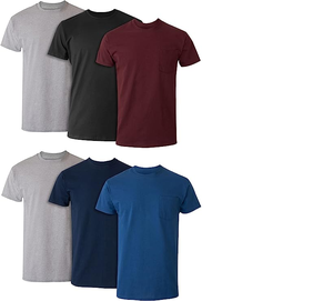 เสื้อยืดแขนสั้นมีกระเป๋าสำหรับผู้ชายและผู้หญิงเสื้อยืดแขนสั้นใส่สบายออกแบบได้ตามต้องการฤดูร้อน - Product Image 1