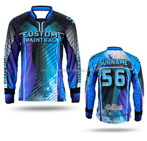 Tenue de paintball professionnelle, uniforme de protection pour le paintball, jersey en polyester léger sur mesure avec sublimation - Product Image 5