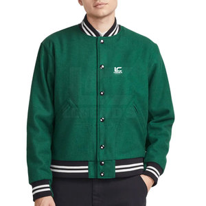 Customized Men's Letterman Jacket Super Quality Unique Design with Stand Collar Winter Coating Adult Size - Product Image 1