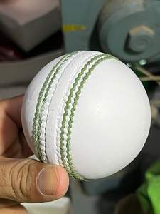 Ballon de cricket en cuir professionnel de haute qualité en gros, couleurs personnalisables, JAWAS SPORTS JS-BH-WO-36, balles dures - Product Image 2