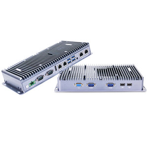 Mini PC industrial sin ventilador <span class=keywords><strong>Intel</strong></span> <span class=keywords><strong>Core</strong></span> I7 10810U I5 8260U I3 10110U DDR4 4x1000M LAN 4xCOM Micro computadora para IoT Edge Computing - Product Image 6