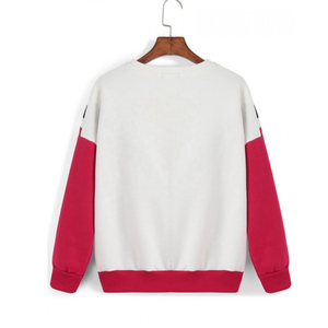 Customized 100% Cotton <b>Women's</b> Winter <b>Sweatshirts</b> <b>Long</b> Sleeves and Multi-Colors Breathable Own Embroidery Logo Woven Fabric - Product Image 6