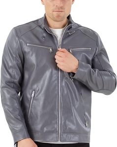 Chaqueta de Cuero Ligera de Alta Calidad para Hombre, Diseño Clásico de Lona, Manga Larga, con Capucha, Diseños Elegantes Personalizados, Nueva, 2026 - Product Image 2