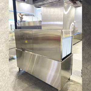 Lavavajillas de Cinta Transportadora de Alta Eficiencia 380V 44.45KW <span class=keywords><strong>para</strong></span> Catering a Gran Escala - Product Image 3