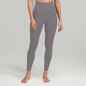 Medias de Yoga para clima frío de cintura alta con forro polar de Venta caliente Nuevas mujeres usan medias con interior térmico para entrenamientos fríos - Product Image 6