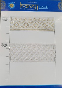 Exquis Tulle Tissu Complexe Floral Brodé Dentelle Garniture Coloré Applique Élégant Maison Mode Projets Mariages Vêtements - Product Image 2