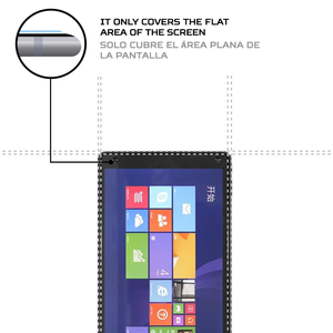 ฟิล์มกันรอยหน้าจอ ANTISHOCK สำหรับแท็บเล็ตพีโป ดับเบิลยู 2 - Product Image 4