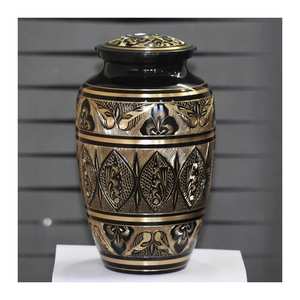 High In Demand Made In India Custom Urns <b>Funeral</b> Items Brass Urn Cremation Manufacturer & Exporter From India With High Quality - Product Image 5