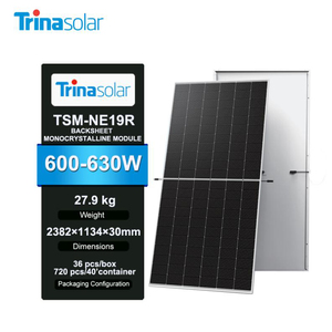 Trina TSM-NE19R.<strong>70</strong> 600-630W <strong>Solar</strong> <strong>Panel</strong> for Topcon Anti-Dust Mono PV Module 600-630 <strong>Watt</strong> N-Type Half Cell From Trina Warehouse - Product Image 1