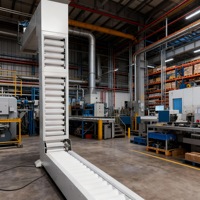 Elevatore a tazze per cereali in acciaio per uso alimentare, velocità regolabile, scarico a gravità, trasportatore verticale per grano, mais, riso e alimentazione di cereali sfusi