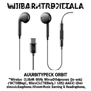 Écouteurs micro filaires ORBIT Noir AUORBITTYPECK - Product Image 3
