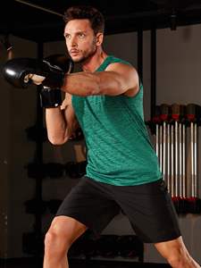 Camisetas sin mangas de algodón puro para hombre al por mayor, con logo personalizado, estilo vintage, transpirables, de punto lavado, para verano y uso urbano. - Product Image 5