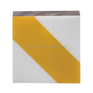 Tiradores de armario de madera con tiradores de cajón decorativos de latón y resina para decoración de muebles, armarios y armarios de FWE - Product Image 3