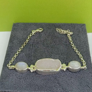 Unique Handmade Modern Quartz <b>Bracelet</b> in 925 Sterling Silver Multi-Shape <b>Gemstone</b> Family Design Wholesale - Product Image 6