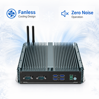 Mini PC industriel pour l'automatisation des bâtiments, ordinateur embarqué compact pour les systèmes de contrôle des installations