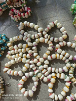 Bracelet hawaïen de coquillage de plage fait à la main collier de perles de coquillage naturel bijoux d'été collier de surfeur de coquille de perle pour unisexe