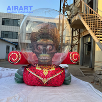 Modèle de personnage de gorille gonflable réaliste, nouveau ballon de figurine de film gonflable pour la décoration d'activités de fête