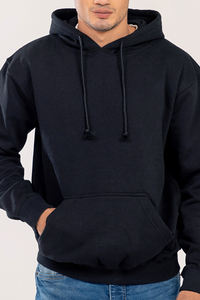 Wholesale Custom Logo Outdoor Clothing Fashion Fleece Cotton Streetwear Hoodies Unisex Oversized Thermal Hoodie For <b>Man</b> By Ako - Product Image 3