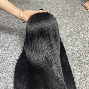 Pelo virgen 100% al por mayor trama recta natural de alta calidad 44 + colores pelo humano crudo vietnamita - Product Image 5