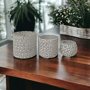 Décoration intérieure bougie de haute qualité vases en verre lanternes et bocaux avec mosaïque blanche fabriquée à la main pour la saison des vacances mariage noël - Product Image 5