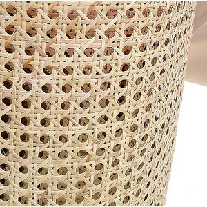 Hexagon open weaving <b>rattan</b> <b>roll</b> natural rotan cane mesh <b>rolls</b> best price handmade webbing sheets - Product Image 4