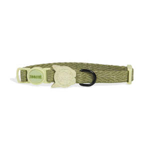 Collier pour chien en silicone moderne et élégant, imperméable, à libération rapide, personnalisable, avec fonction de sécurité, motif mousse uni - Product Image 3