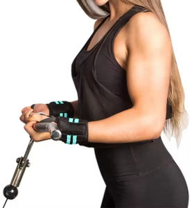 ข้อมือยกน้ำหนักแบบกำหนดเองสไตล์ยอดนิยมสำหรับทุกเพศ OEM บริการยิมยกน้ำหนัก - Product Image 4