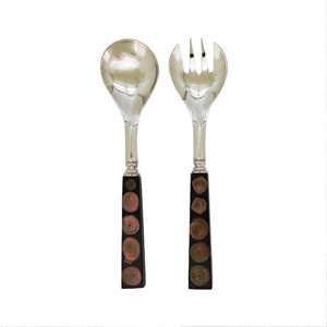 ช้อนเสิร์ฟเรซินทำมือแบบอินเดียราคาโรงงานสำหรับเครื่องมือสลัดสำหรับร้านของคุณ - Product Image 2