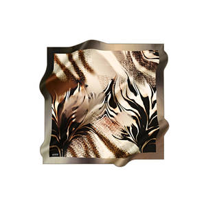 Pañuelo Cuadrado de Seda Twill con Diseño de Puntos Personalizado de Lujo, 90x90cm - Product Image 1