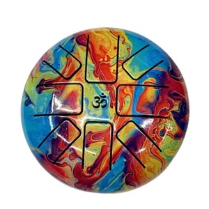 Tambour à langue en acier multicolore-Design moderne fait main écologique pour la musicothérapie Cadeaux de Diwali Soulagement du stress Commandes en gros - Product Image 1