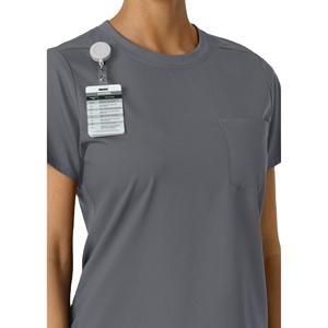 Ladies Medical <b>Scrub</b> Undershirt Breathable Stretch Nursing Base Layer Quick Dry Hospital Uniform Inner Shirt OEM Factory - Product Image 5