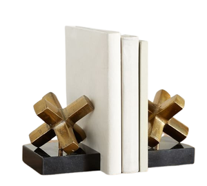 Nouveau design vente en gros de serre-livres personnalisés bureau serre-livres en métal robuste support décor à la maison forme ronde organisateur de stockage - Product Image 5