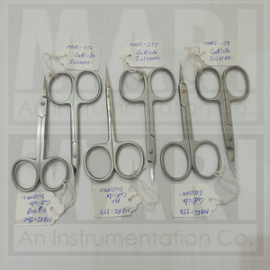 Ciseaux à cuticules pointus incurvés extra fins de qualité professionnelle pointe de lame tranchante en acier inoxydable chirurgical pour une utilisation en beauté - Product Image 4