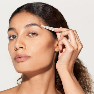 High Grade Slant <b>Tweezers</b> For Women And Men's Dall Finish <b>Ingrown</b> <b>Hair</b> Removal Sharp Nose <b>Tweezers</b> For Beauty - Product Image 5