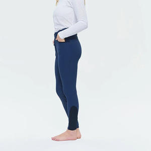 High Quality 4-way stretch Horse Riding Breeches Leggings Jodhpurs Equestrian Pants made on Technical <b>Fabric</b> with Soft Feel - Product Image 3