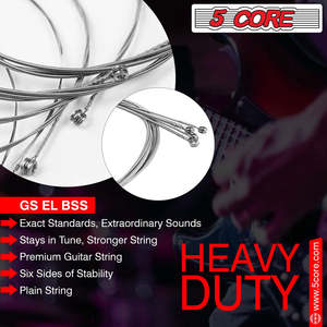 5 Core Bass Guitar <b>Strings</b> Steel Corrosion-resistant Extra <b>Light</b> Gauge Bright Tone 5 <b>String</b> Set - Product Image 5