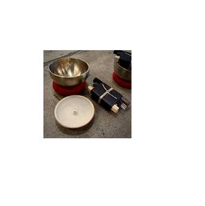 Bol chantant en métal de cloche de 7 pouces avec gâche en bois et coussin pour méditation de Yoga superbe bol de Chakra de couronne - Product Image 4