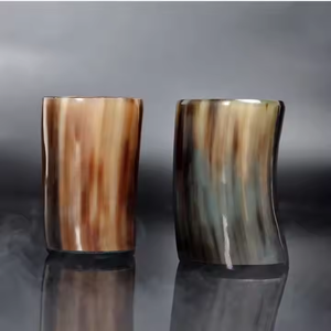 "Mythic Sip: Ancien vaisseau à corne de guerrier par l'artisanat du croissant - Product Image 1